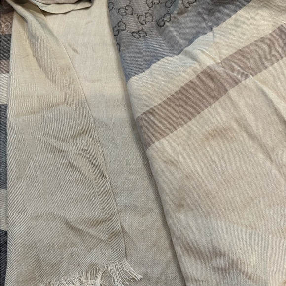 Authen Gucci oversized scarf - Picture 9 of 13